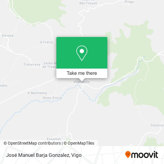 José Manuel Barja Gonzalez map