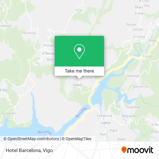 Hotel Barcelona map