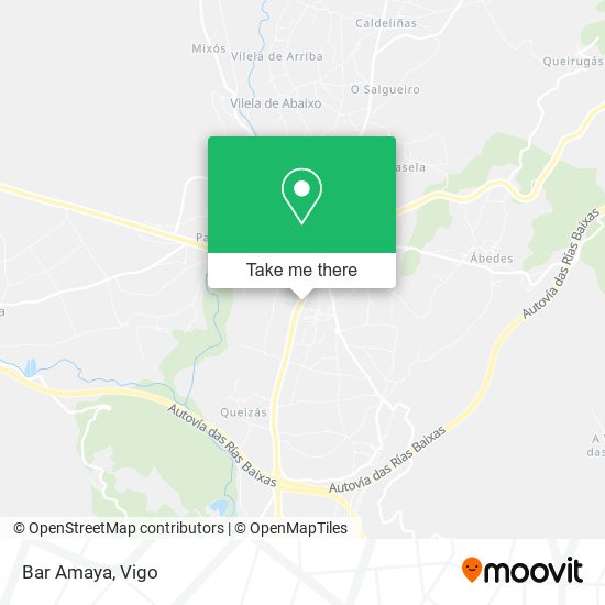 Bar Amaya map