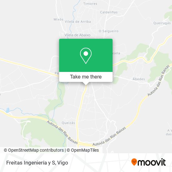 mapa Freitas Ingeniería y S