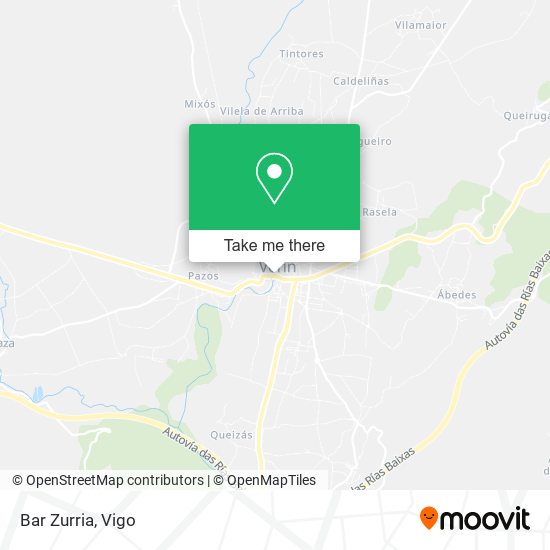 Bar Zurria map