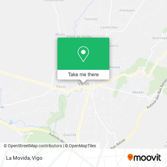 La Movida map