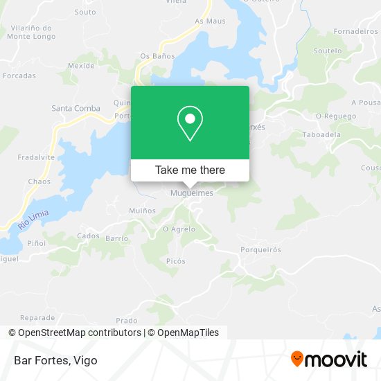 Bar Fortes map