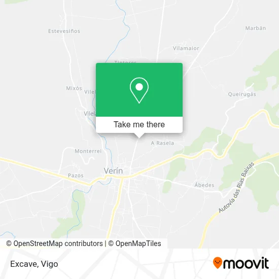 Excave map