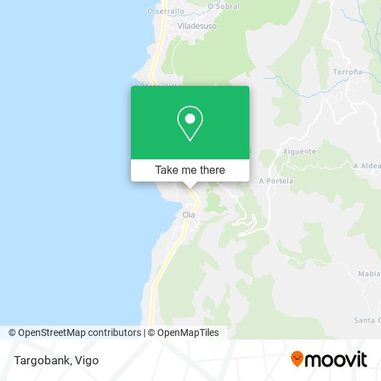 mapa Targobank