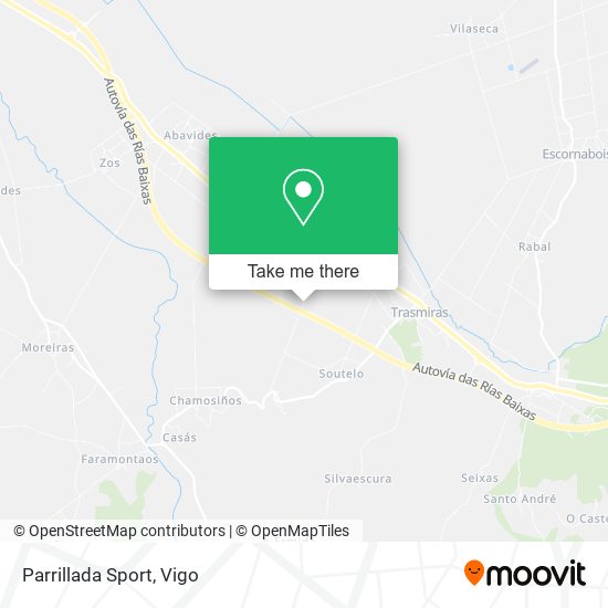 Parrillada Sport map