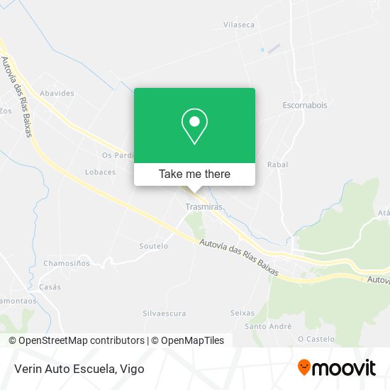 mapa Verin Auto Escuela