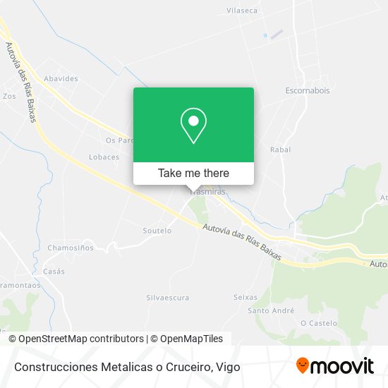 Construcciones Metalicas o Cruceiro map