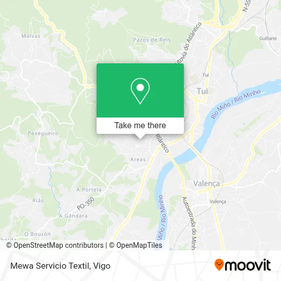 Mewa Servicio Textil map