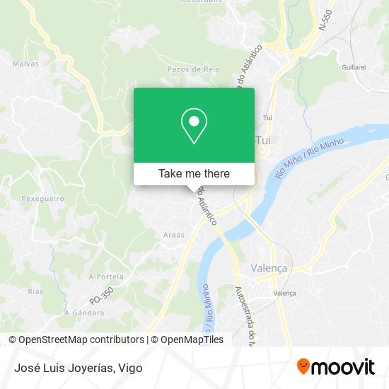 José Luis Joyerías map