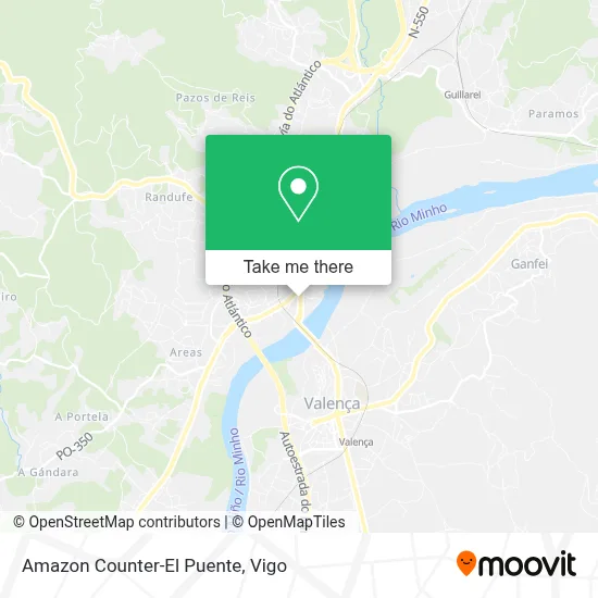 Amazon Counter-El Puente map