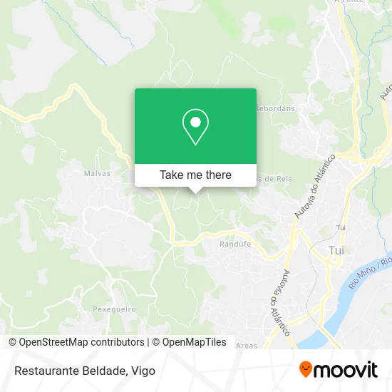 Restaurante Beldade map