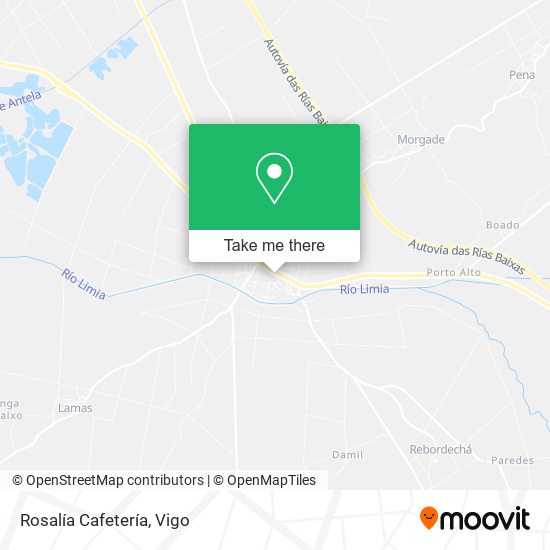 Rosalía Cafetería map