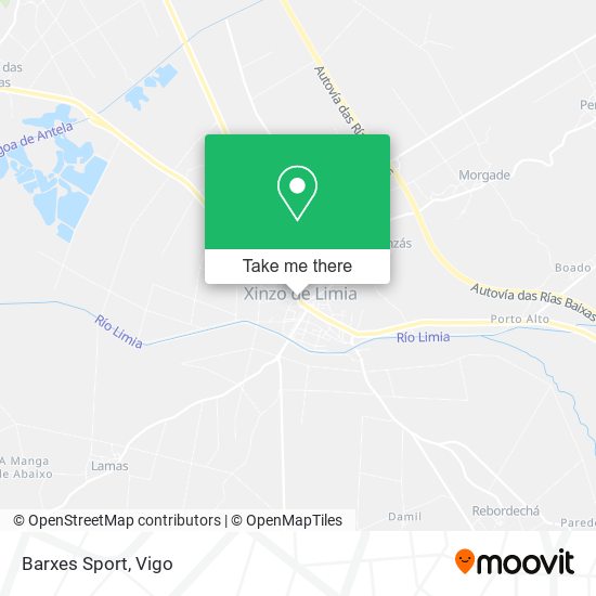 mapa Barxes Sport