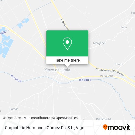 Carpintería Hermanos Gómez Diz S.L. map