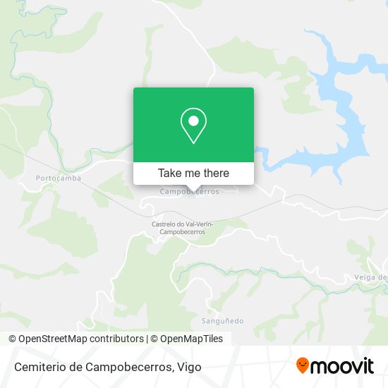 Cemiterio de Campobecerros map