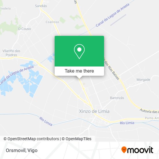 Orsmovil map