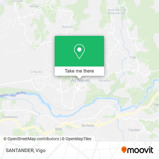 SANTANDER map