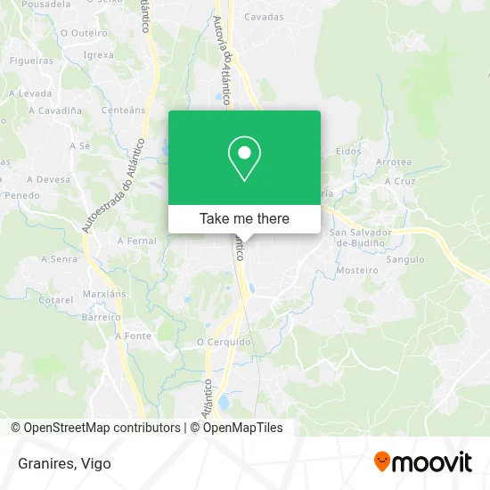 Granires map
