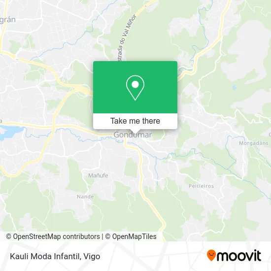Kauli Moda Infantil map