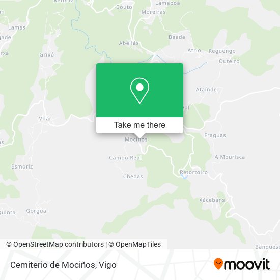 Cemiterio de Mociños map