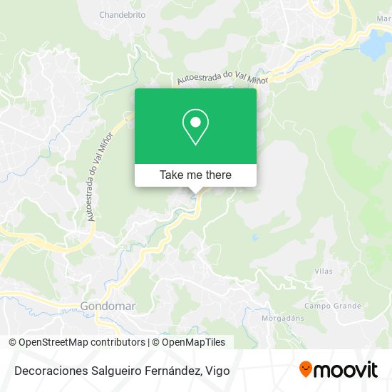 Decoraciones Salgueiro Fernández map