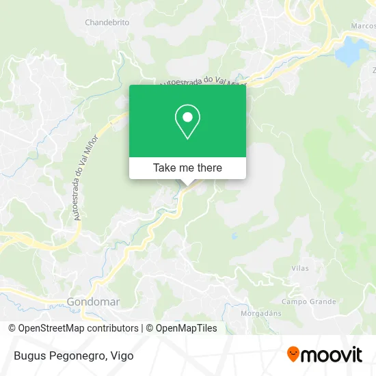 Bugus Pegonegro map