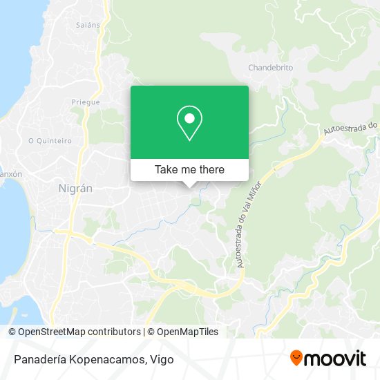 Panadería Kopenacamos map