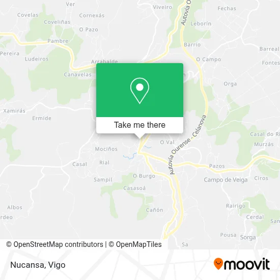 Nucansa map
