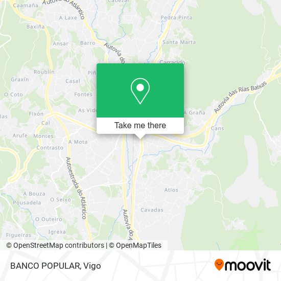 BANCO POPULAR map