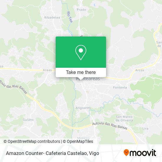 Amazon Counter- Cafeteria Castelao map