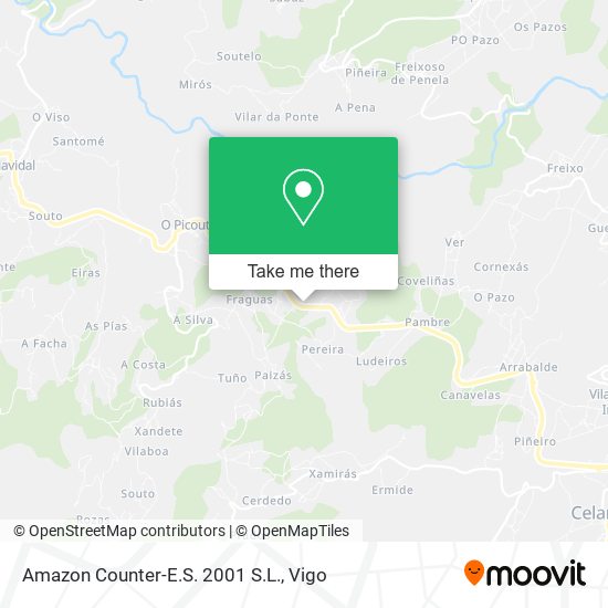 Amazon Counter-E.S. 2001 S.L. map