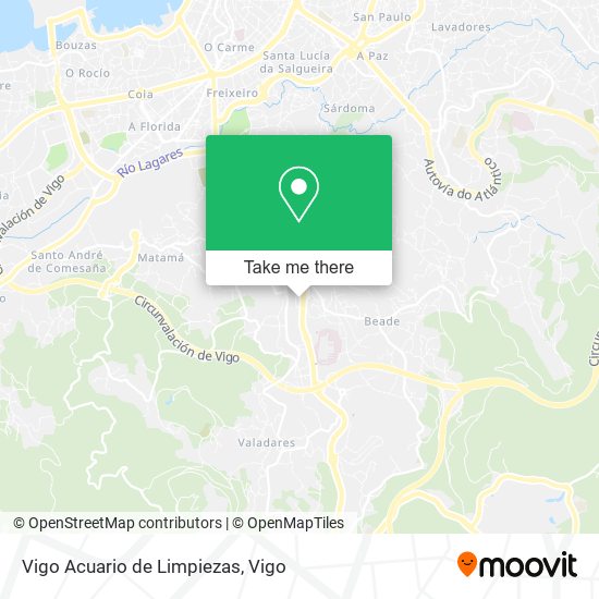 Vigo Acuario de Limpiezas map