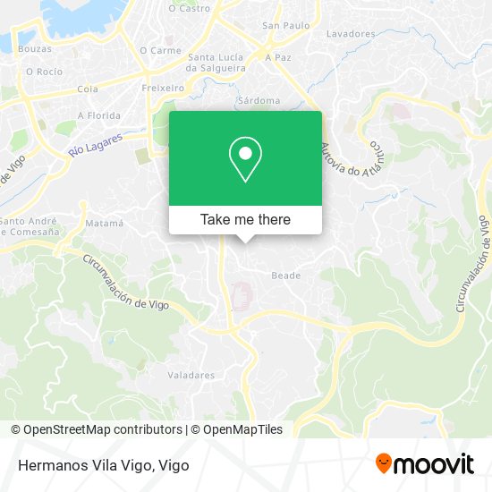 mapa Hermanos Vila Vigo