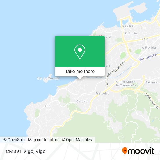 mapa CM391 Vigo