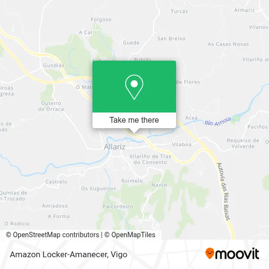 Amazon Locker-Amanecer map
