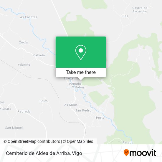 Cemiterio de Aldea de Arriba map