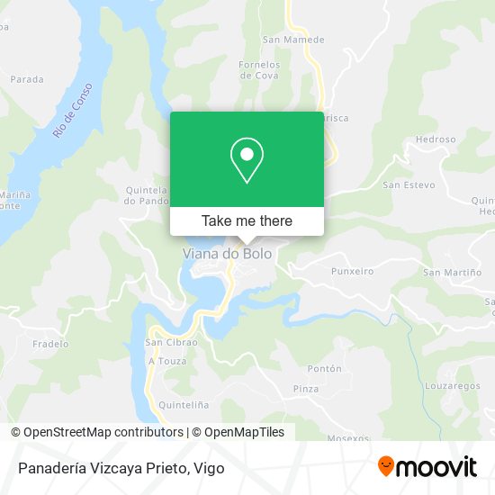 Panadería Vizcaya Prieto map