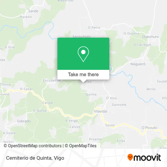 Cemiterio de Quinta map