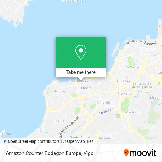 Amazon Counter-Bodegon Europa map