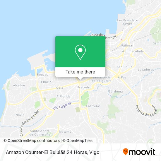 Amazon Counter-El Bululãš 24 Horas map