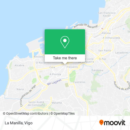 mapa La Manilla