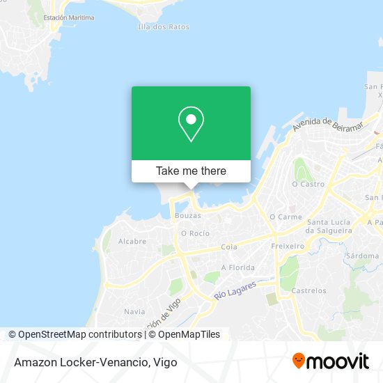 mapa Amazon Locker-Venancio