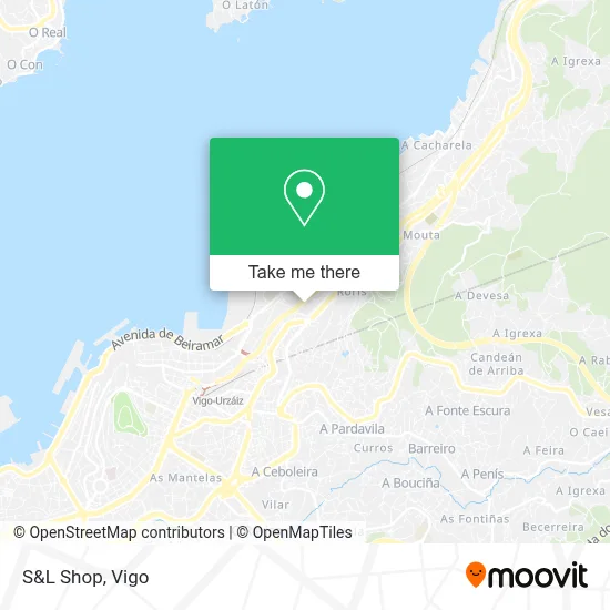 S&L Shop map