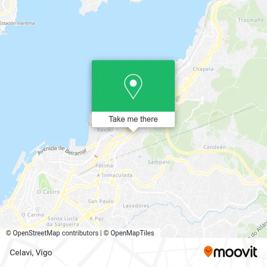 Celavi map