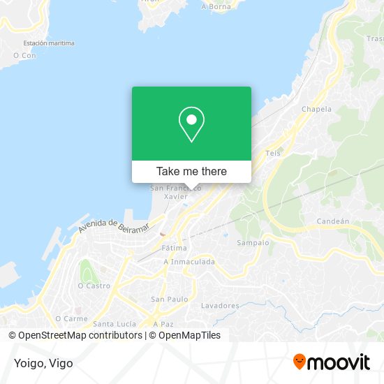 Yoigo map