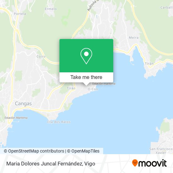 Maria Dolores Juncal Fernández map