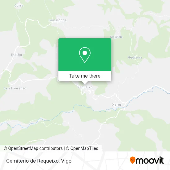 Cemiterio de Requeixo map