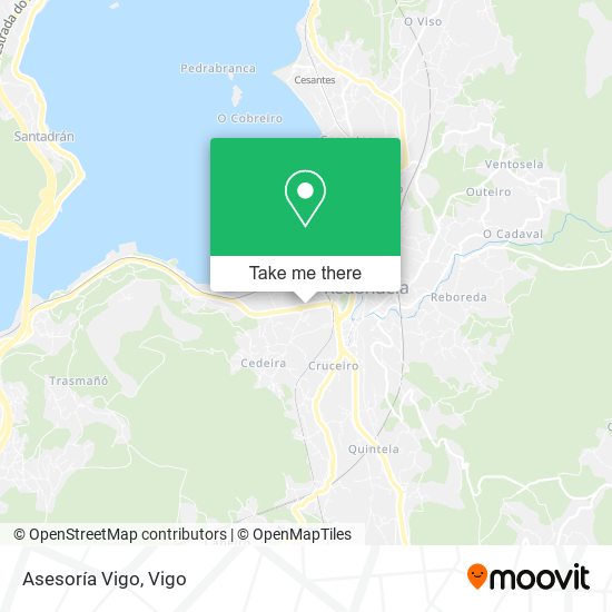 Asesoría Vigo map