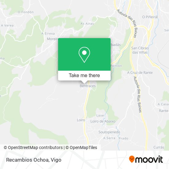 Recambios Ochoa map